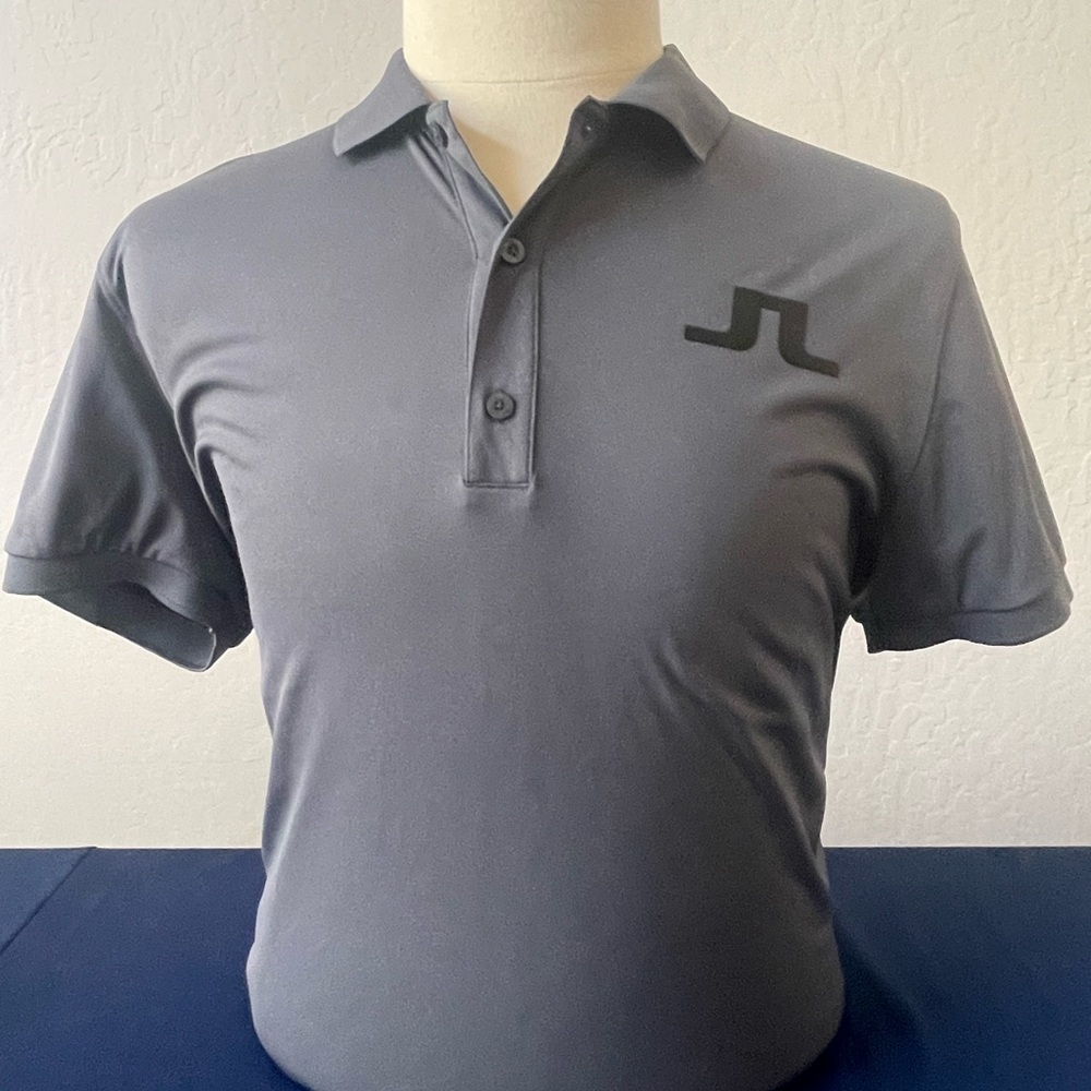 J. Lindeberg - Medium Reg Fit, Grey, Black Accents